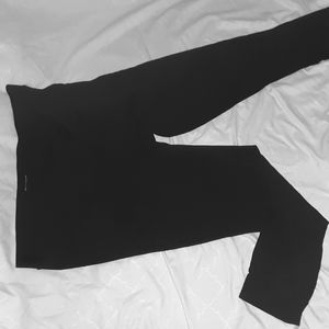 Black leggings, worn once!